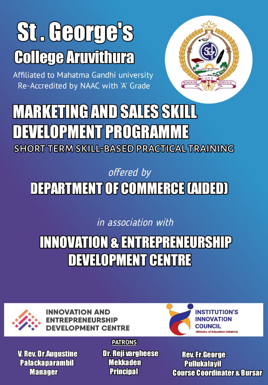 Marketing and Sales Skill Development Programme
